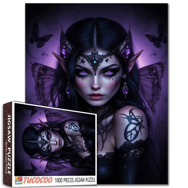 tucocoo-dark-enchantress-fairy-puzzle-1000-teile-fantasy image 1
