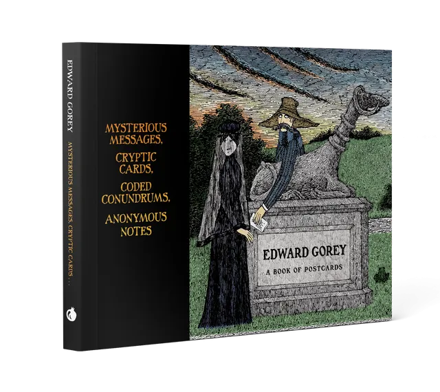 pomegranate-edward-gorey-postkartenbuch-30-humor-karten image 1