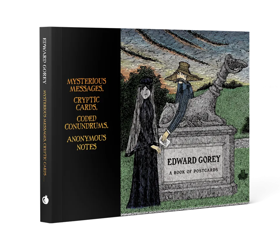 pomegranate-edward-gorey-postkartenbuch-30-humor-karten image 1
