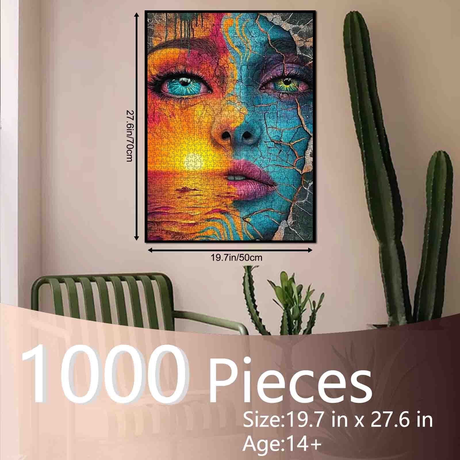 tucocoo-dual-nature-graffiti-puzzle-1000-teile-frau image 5