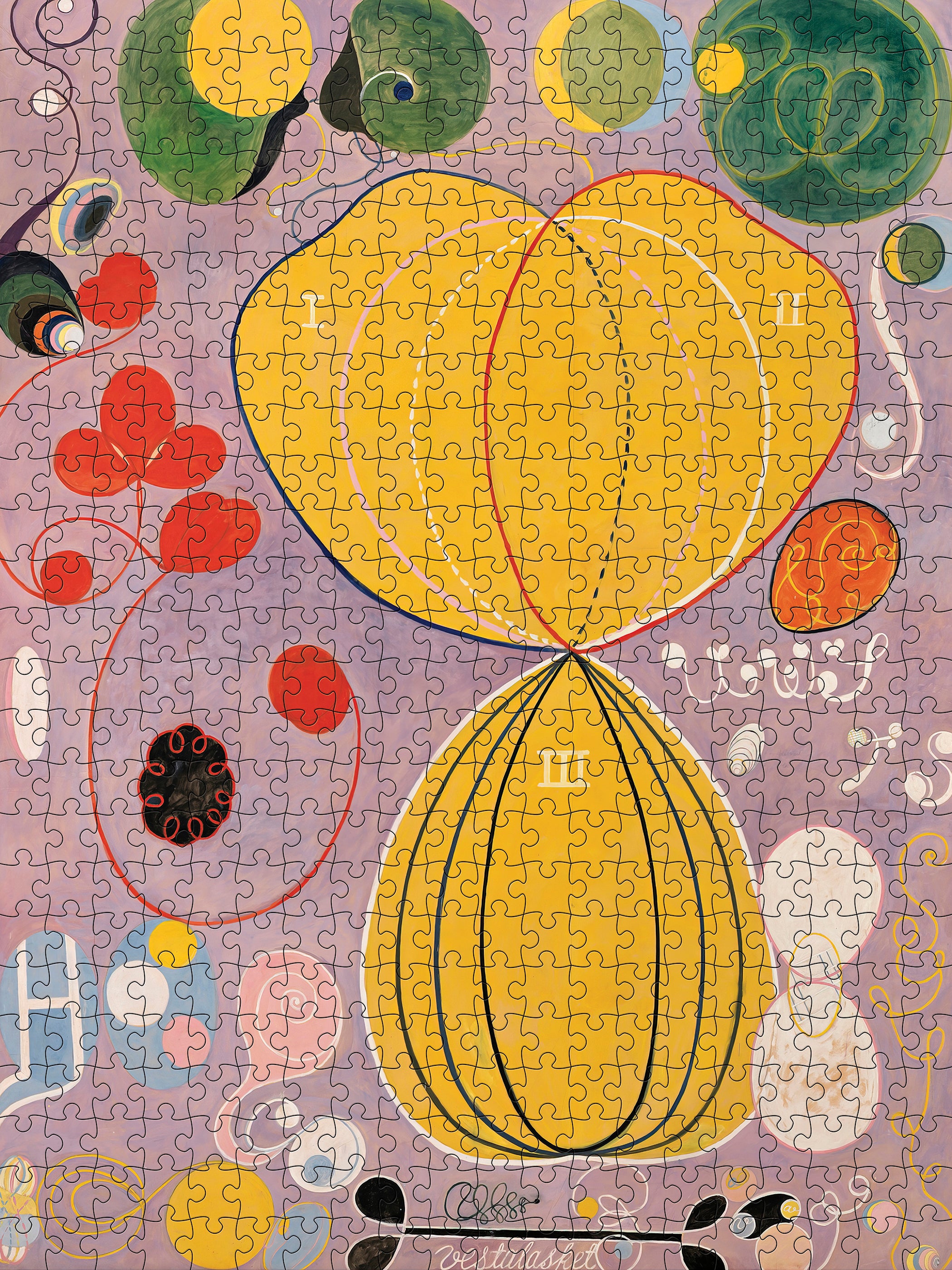 pomegranate-hilma-af-klint-no-7-adulthood-puzzle-500-teile image 2