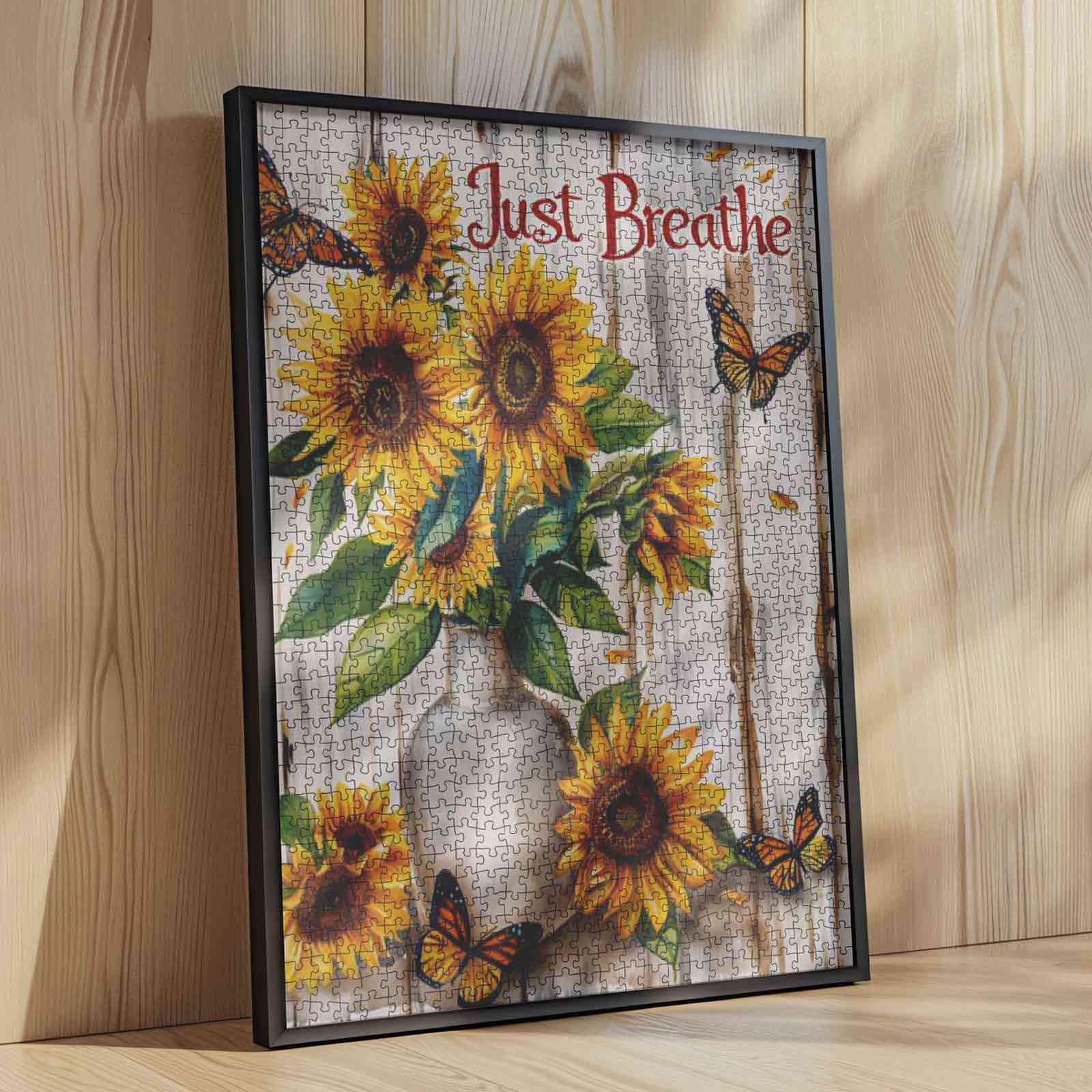 tucocoo-sunflowers-butterfly-puzzle-1000-teile-blumen image 4