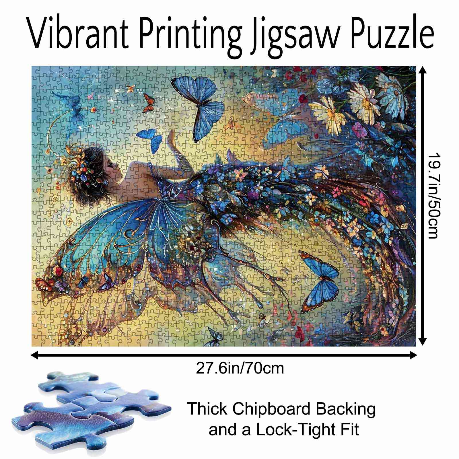 tucocoo-fee-in-blauem-kleid-puzzle-1000-teile-fantasy image 5
