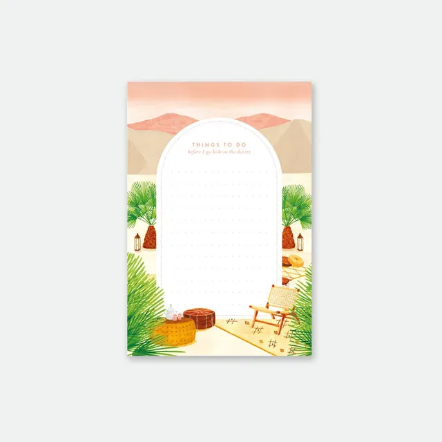 all-the-ways-to-say-glamping-notizblock-a6-50-blatt image 1