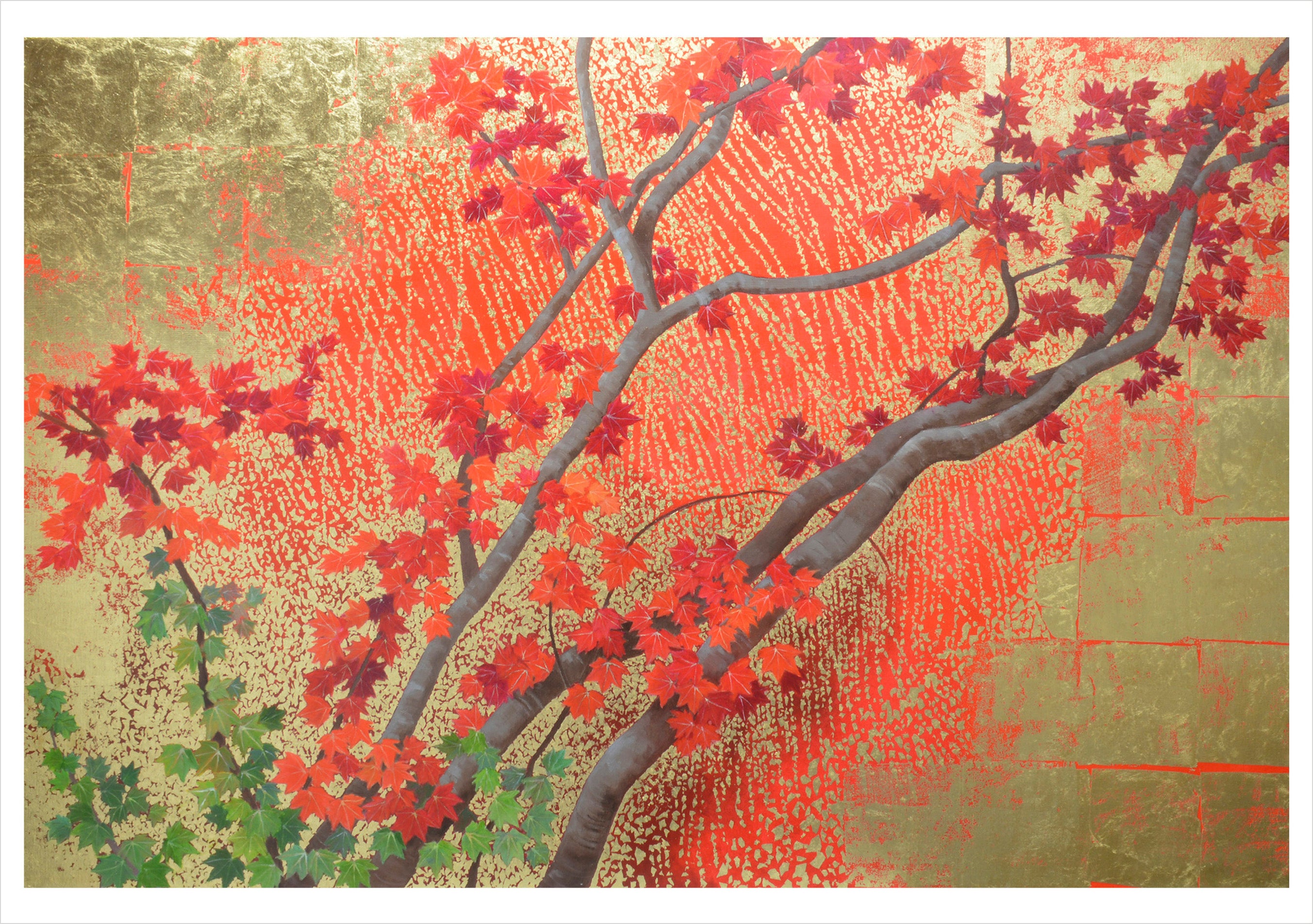 pomegranate-joan-metcalf-shimmer-klappkarten-20er-set-blumen image 3