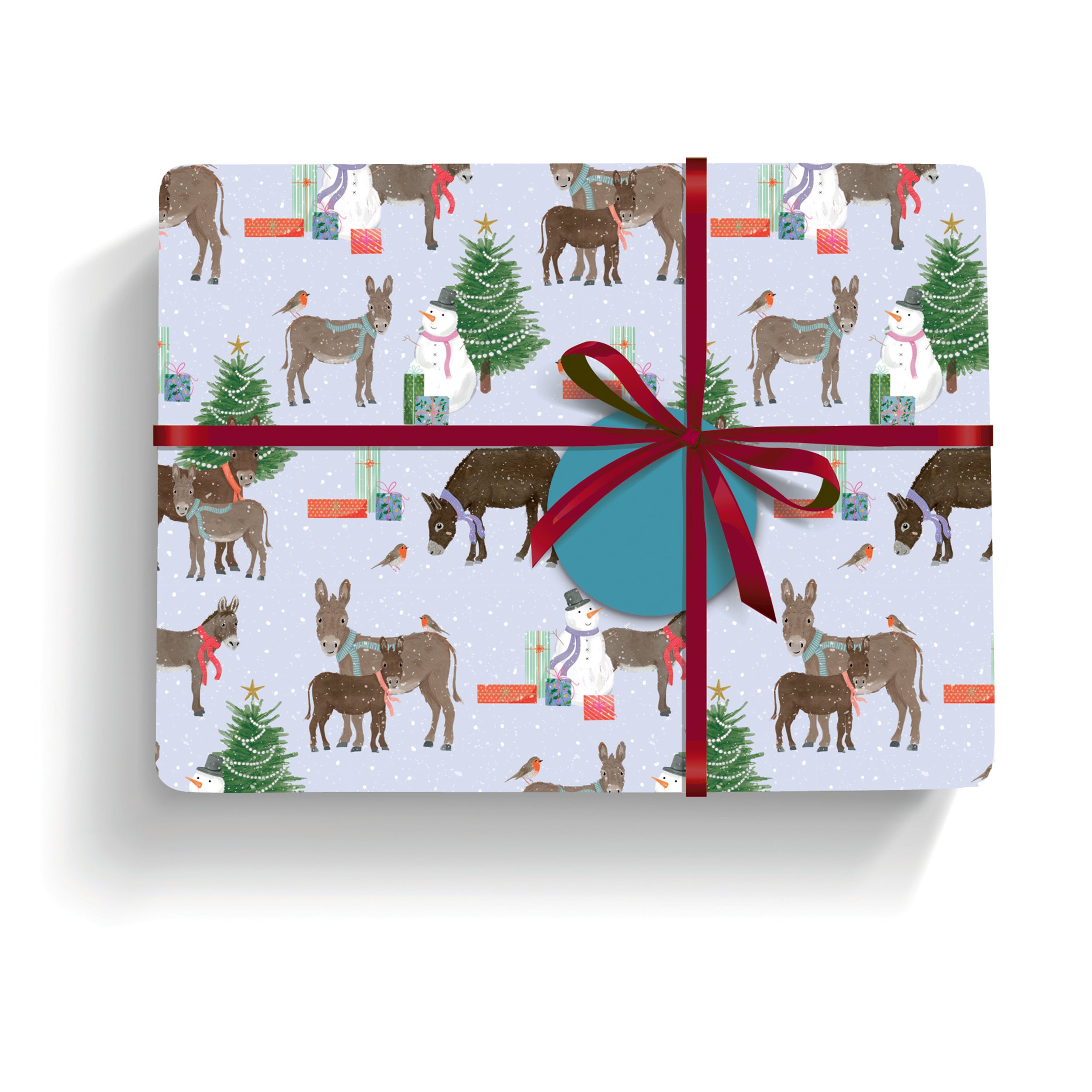 otter-house-gift-donkey-friends-geschenkpapier-5-bogen-tags image 3
