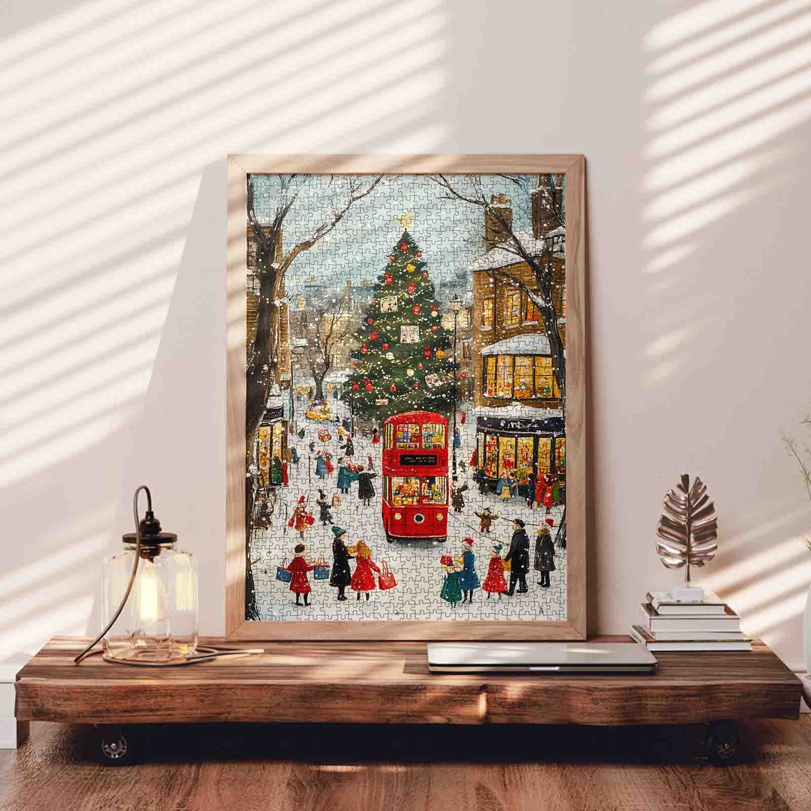 tucocoo-london-christmas-street-puzzle-1000-teile-weihnachten image 3
