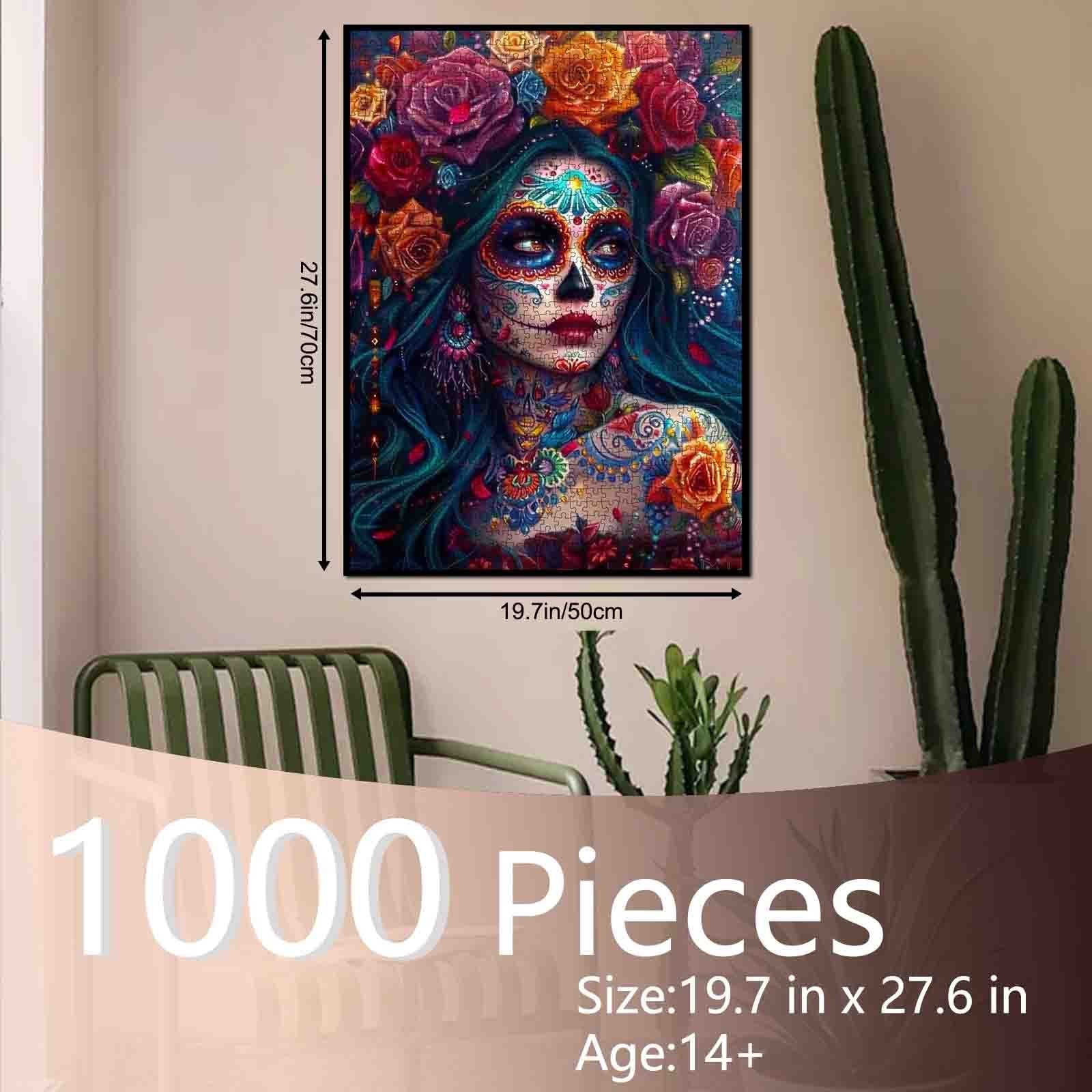 tucocoo-day-of-the-dead-woman-puzzle-1000-teile-portr-t image 5