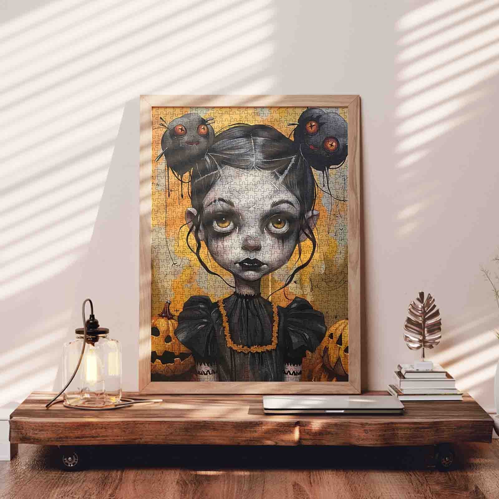 tucocoo-halloween-doll-jigsaw-puzzle-1000-teile-spooky-glow image 3