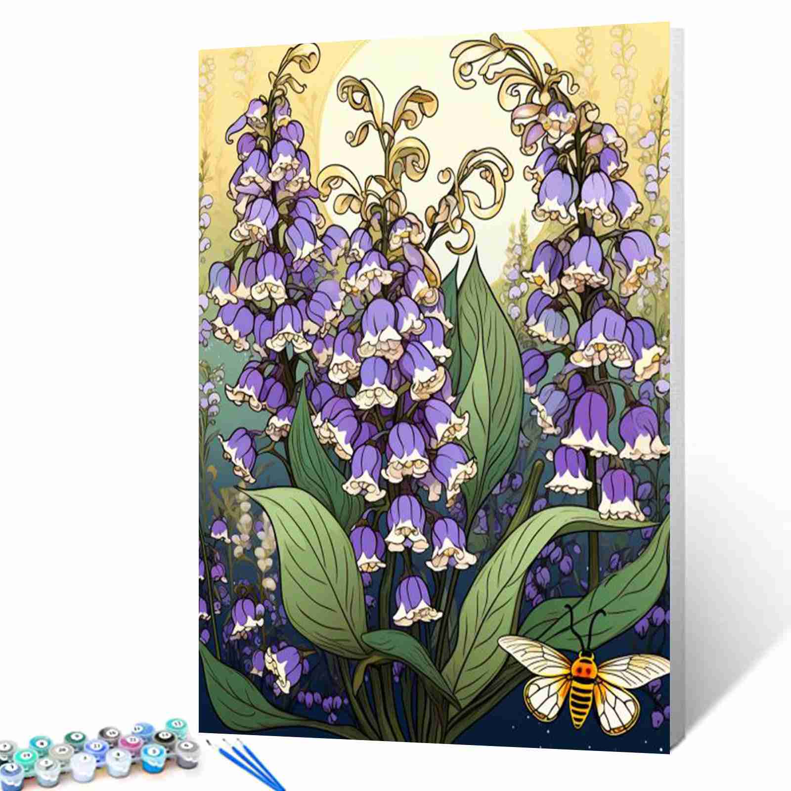 tucocoo-elegant-flower-bouquet-malen-nach-zahlen-40x50-cm image 1