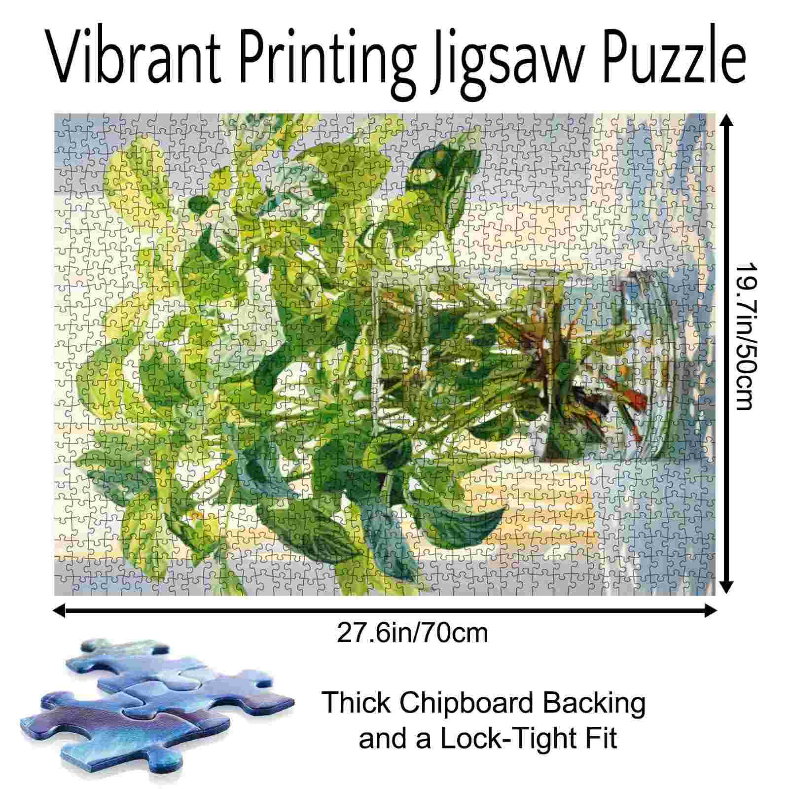 tucocoo-green-foliage-puzzle-1000-teile-gr-ne-bl-tter-vase image 5