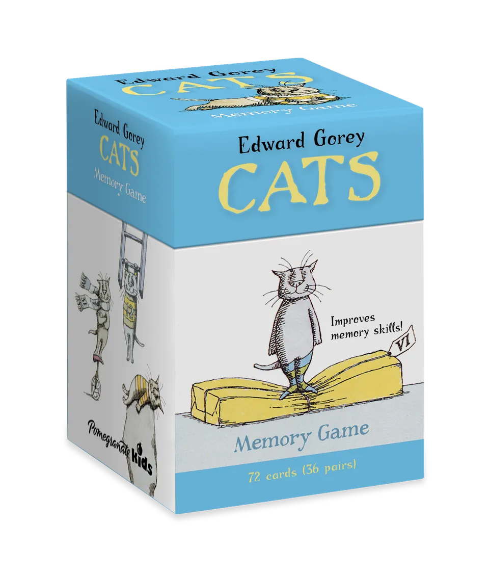 pomegranate-edward-gorey-cats-memory-spiel-katzen image 1