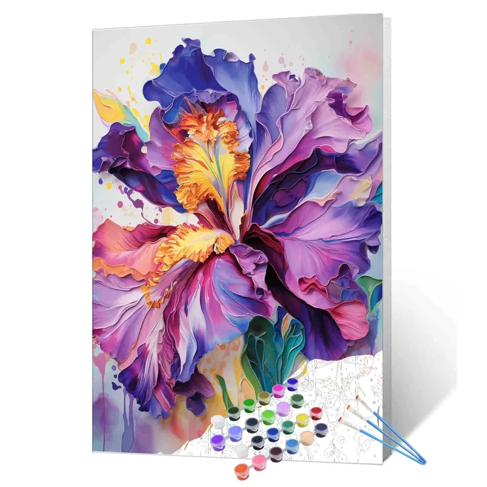tucocoo-vibrant-bloom-cascade-malen-nach-zahlen-40x50-ohne-rahmen image 1