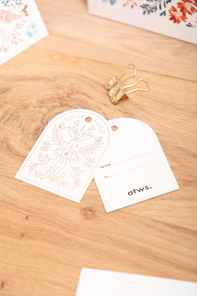 all-the-ways-to-say-arche-geschenkanh-nger-6er-pack-goldfolie image 2