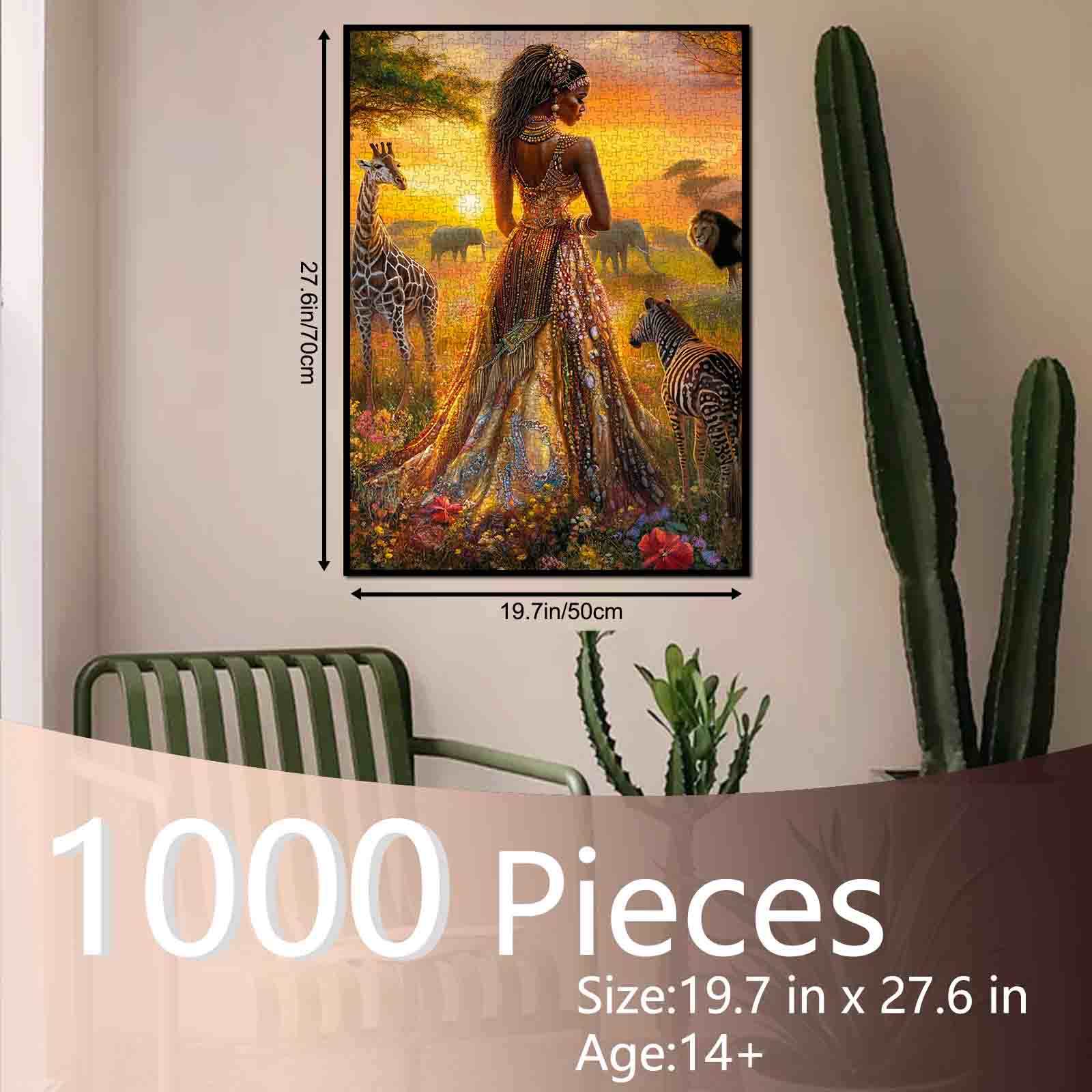 tucocoo-majestic-beauty-african-sunset-puzzle-1000-teile-afrika image 5