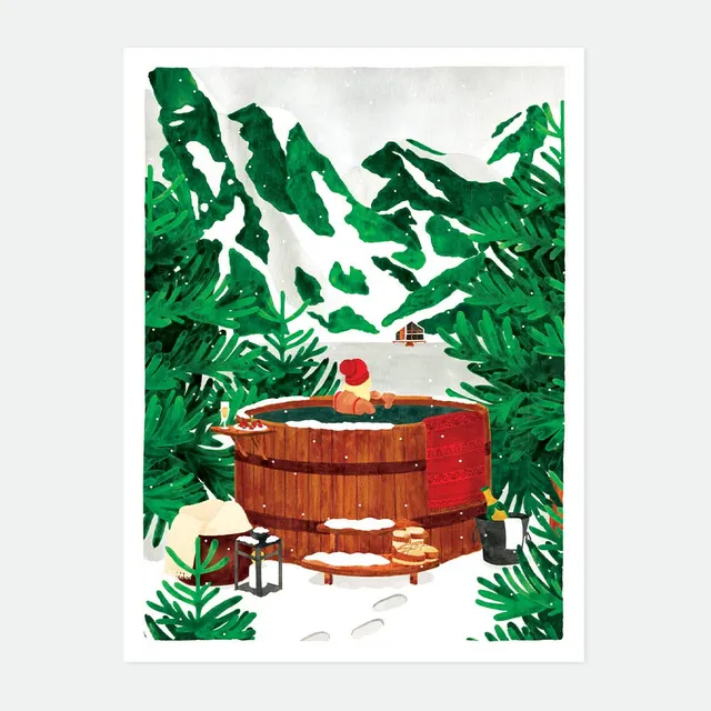 all-the-ways-to-say-nordic-bath-poster-medium-29-7x39-7-cm image 1
