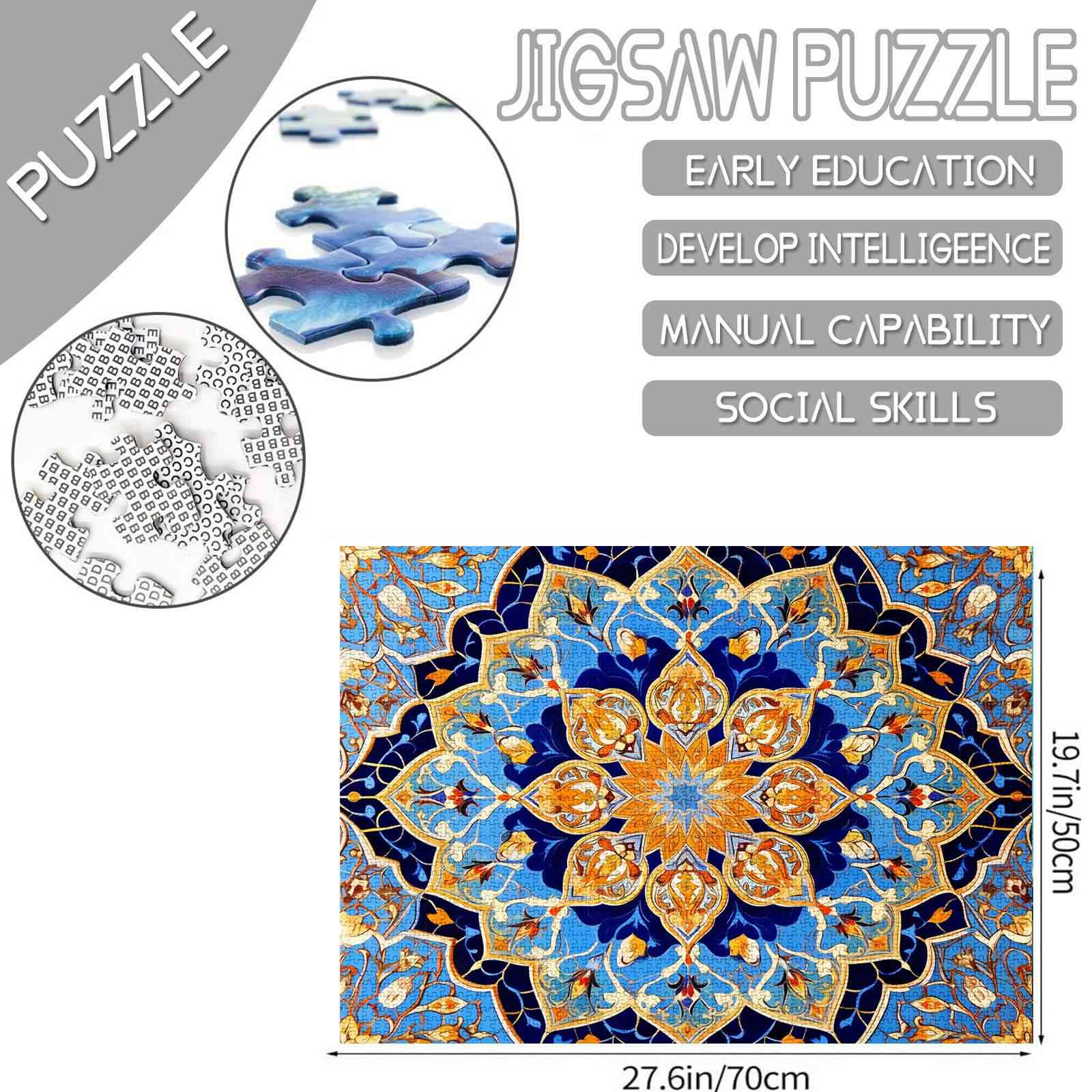 tucocoo-mandala-floral-art-puzzle-1000-teile-blumen image 4