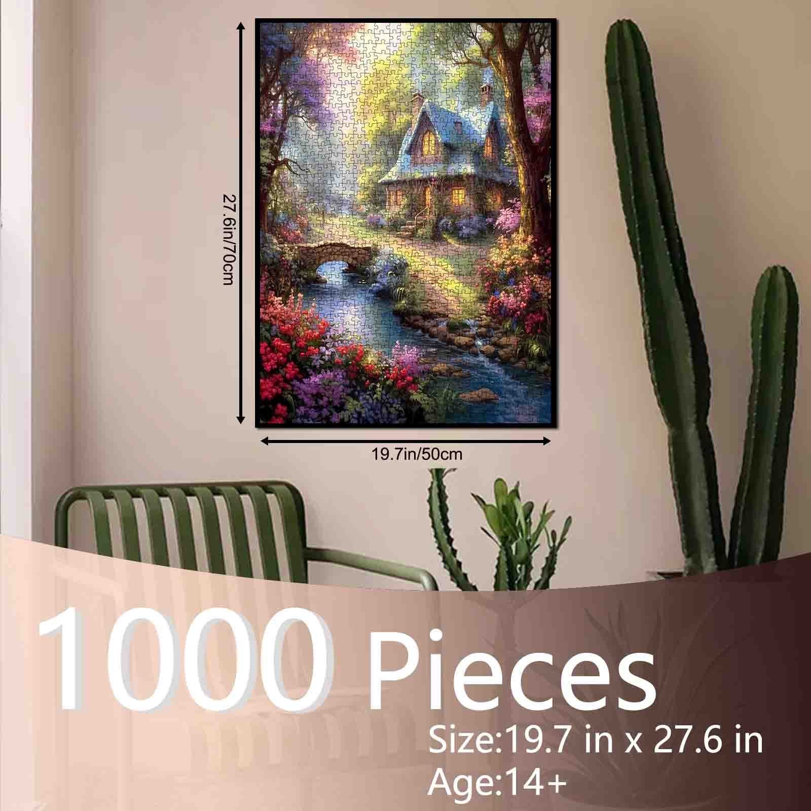 tucocoo-charming-cottage-garden-puzzle-1000-teile-landschaft image 5