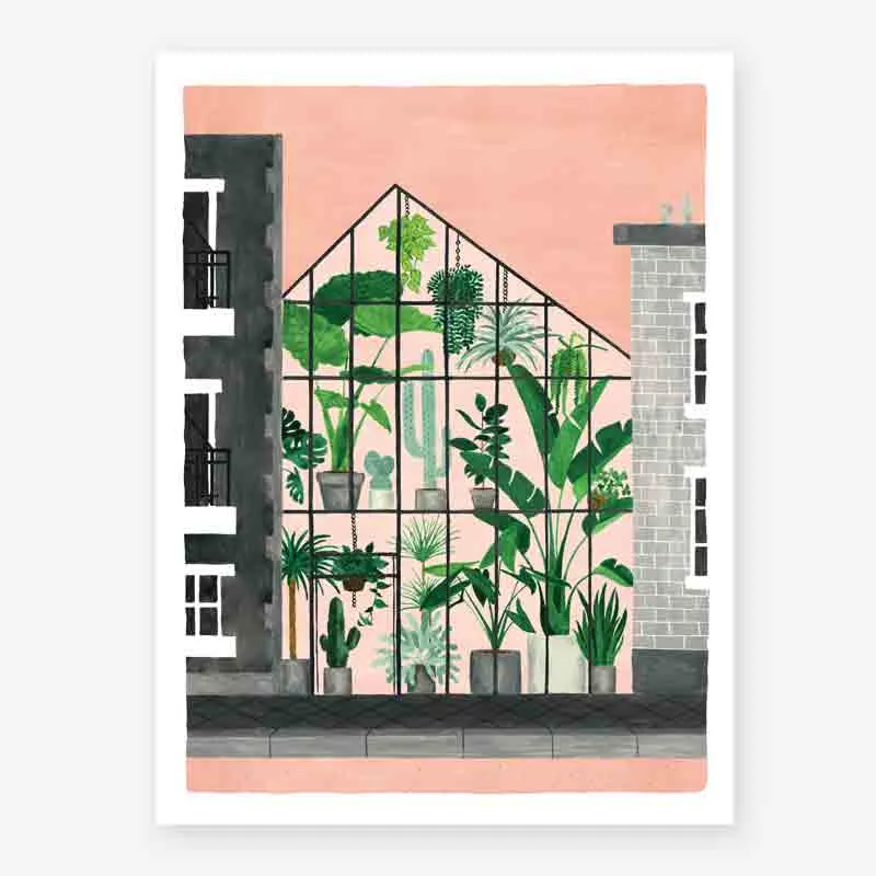 all-the-ways-to-say-greenhouse-poster-pflanzen-botanik image 1
