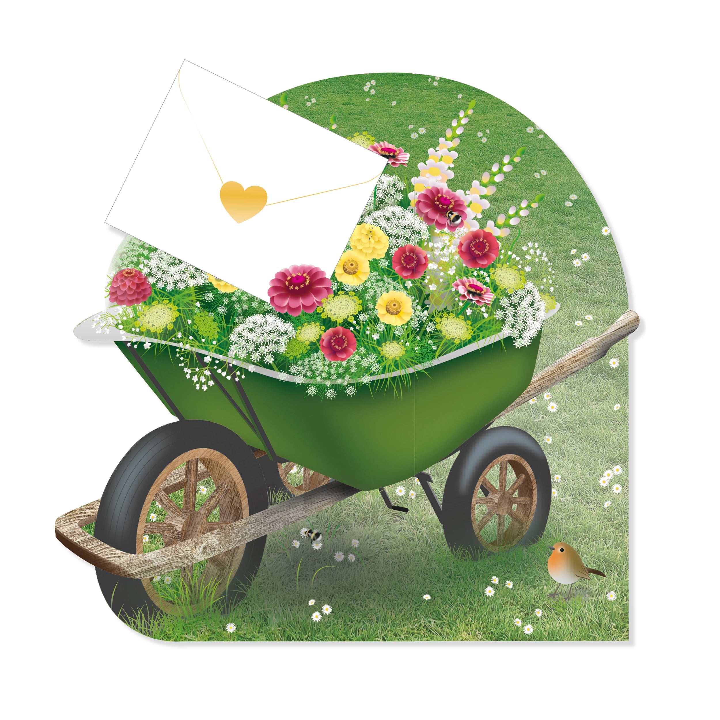 otter-house-floral-wheelbarrow-gru-karte-special-delivery image 1