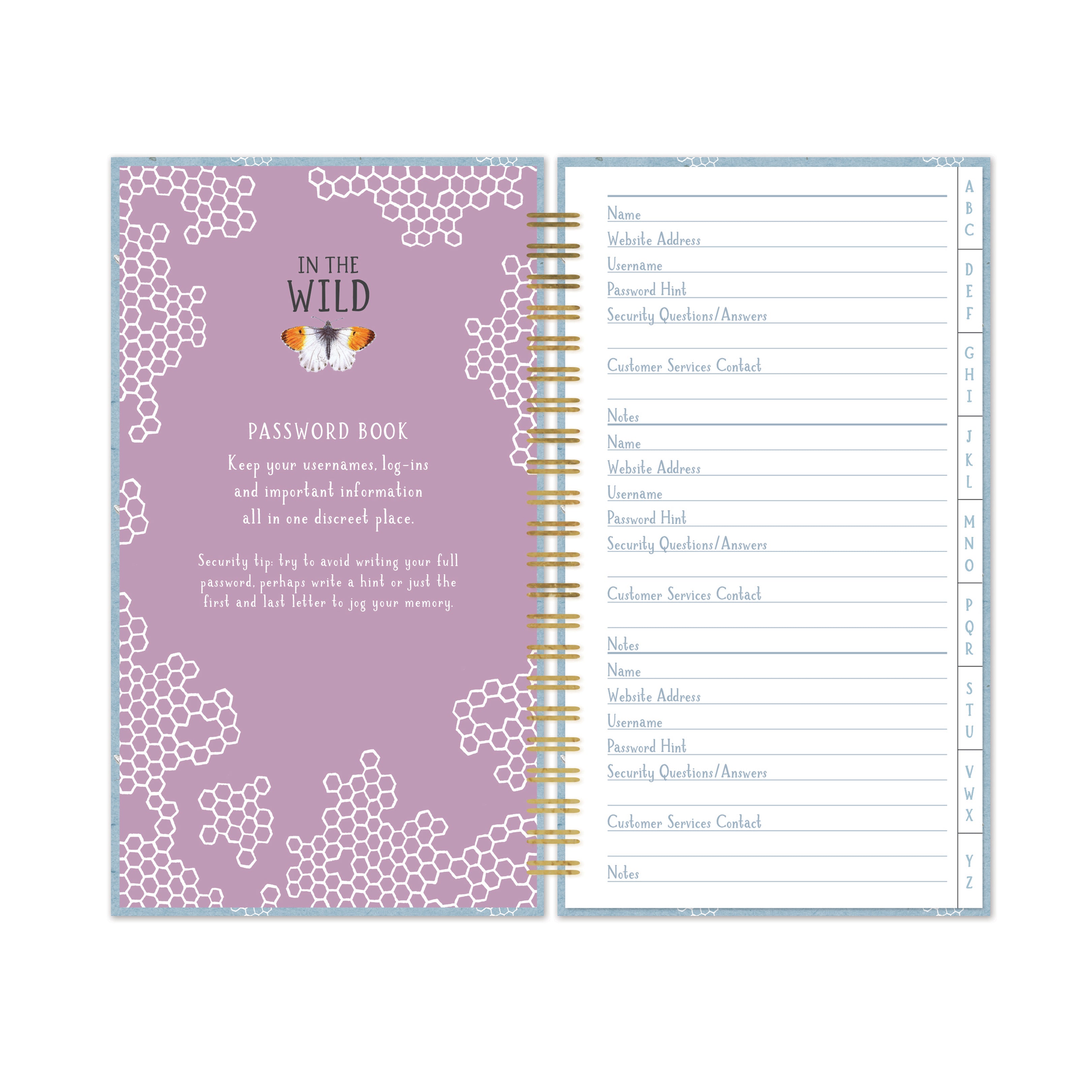 otter-house-rspb-in-the-wild-passwortbuch-biene-blumen image 3