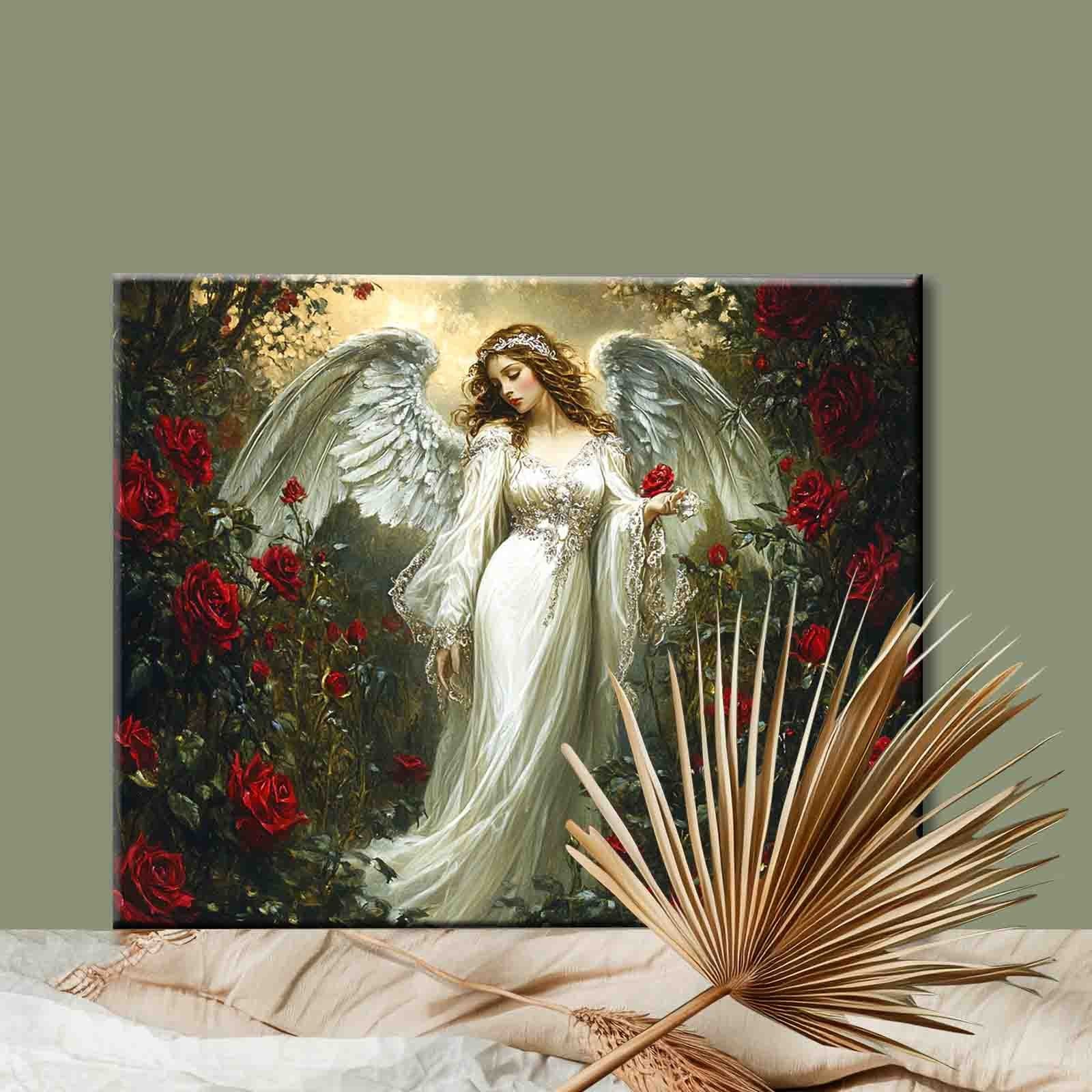 tucocoo-guardian-angel-rose-garden-malen-nach-zahlen-engel image 2