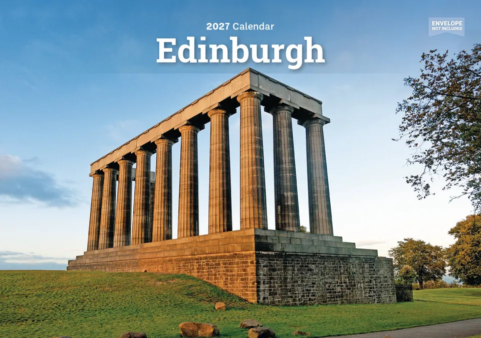 otter-house-edinburgh-a5-calendar-2027-wandkalender-stadt image 1