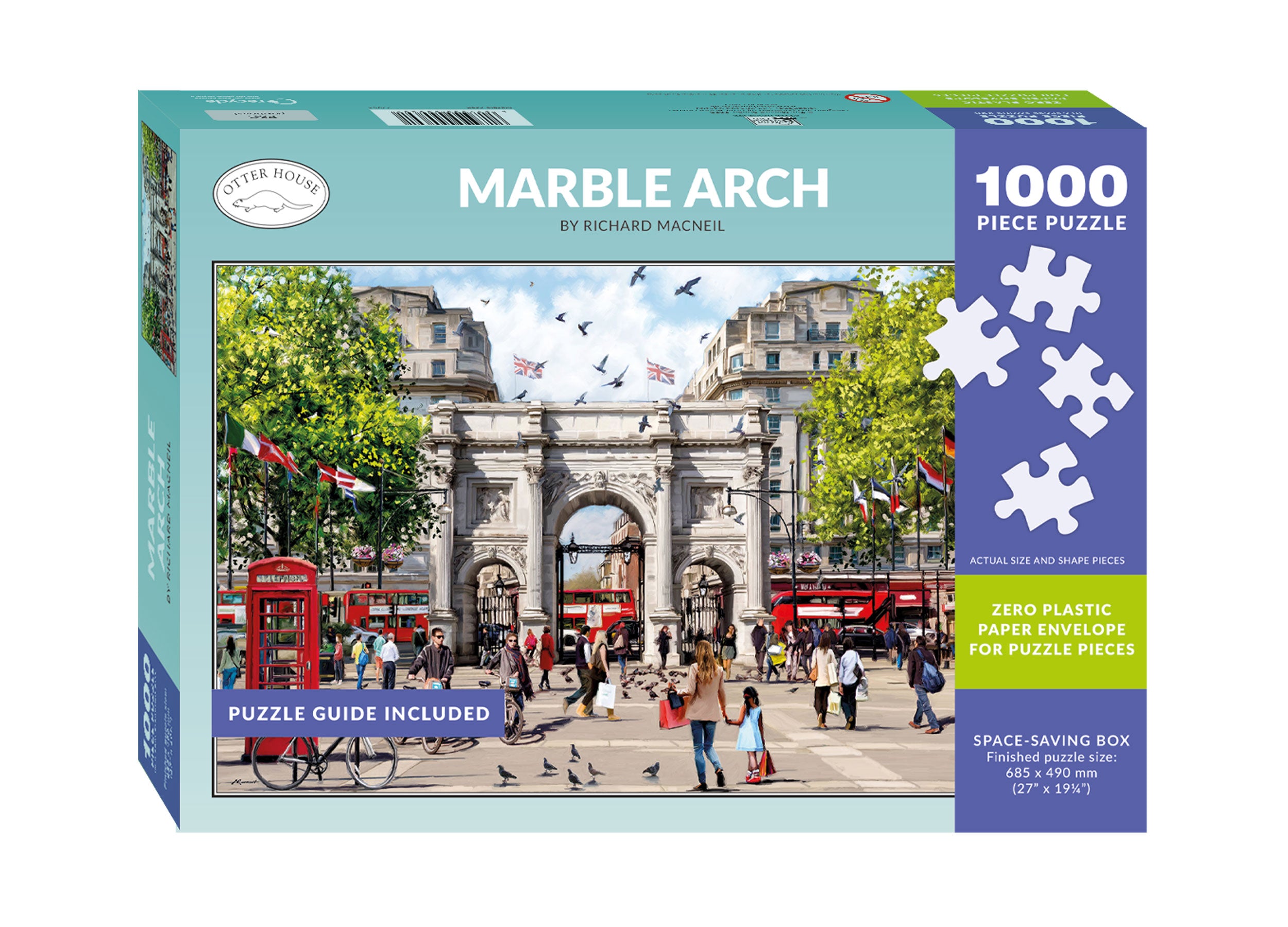 otter-house-marble-arch-puzzle-1000-teile-london-tauben image 2