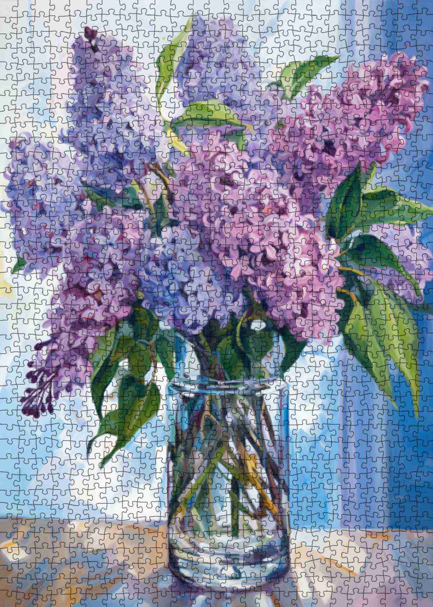 tucocoo-lilac-bouquet-puzzle-1000-teile-flieder-blumen image 2