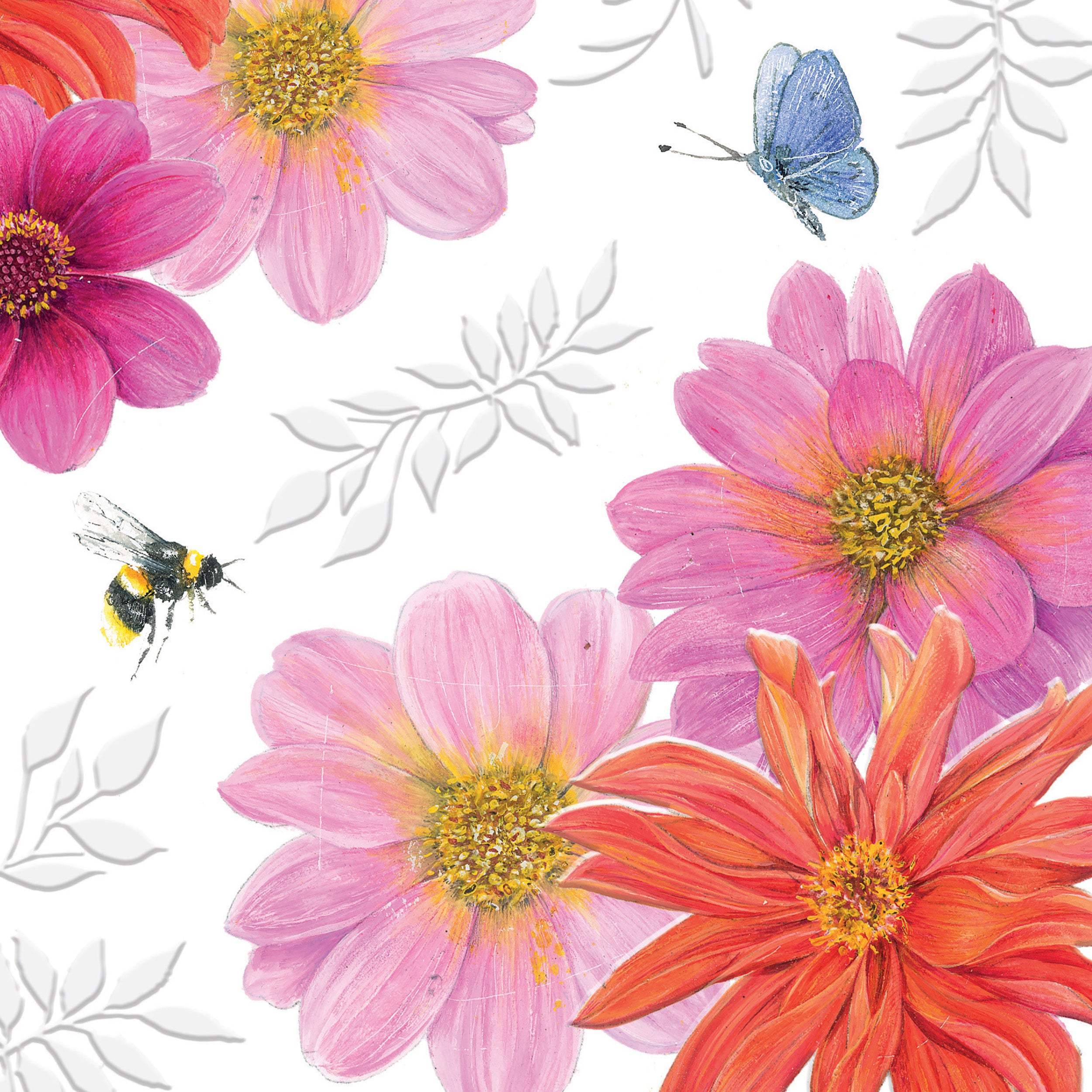 otter-house-beautiful-blooms-bright-dahlias-gru-karte-dahlien image 1