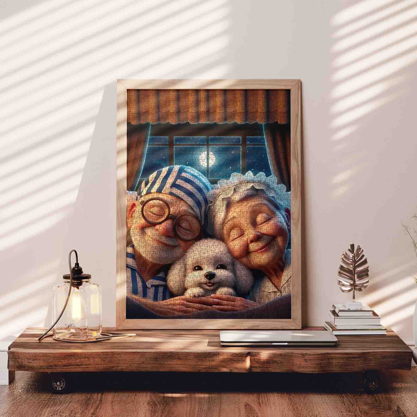 tucocoo-moonlit-cozy-night-puzzle-1000-teile-mondmotiv image 3