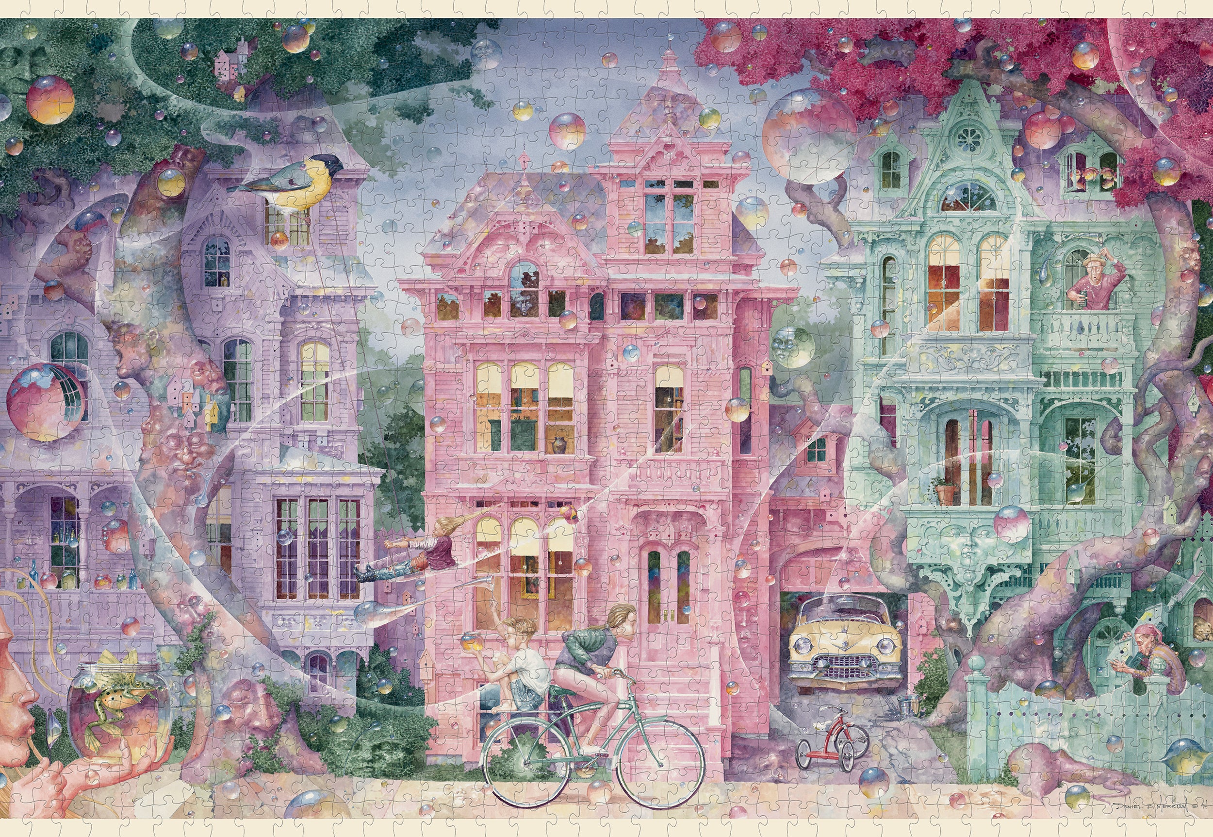 pomegranate-daniel-merriam-bubble-street-puzzle-1000-teile image 2