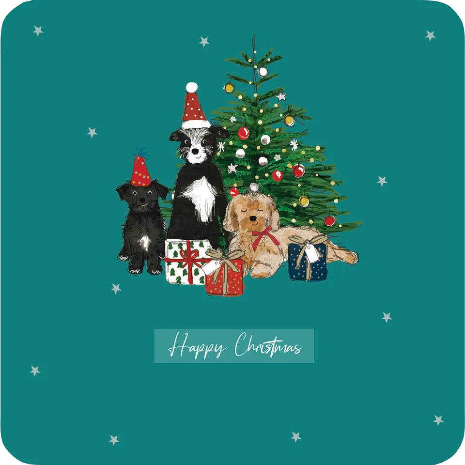 otter-house-pups-presents-weihnachtskarten-10er-pack image 1