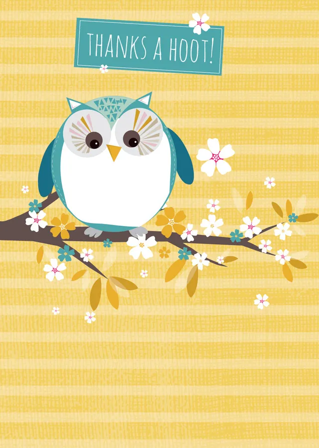 otter-house-little-owl-mini-notecards-6-karten-eule image 1