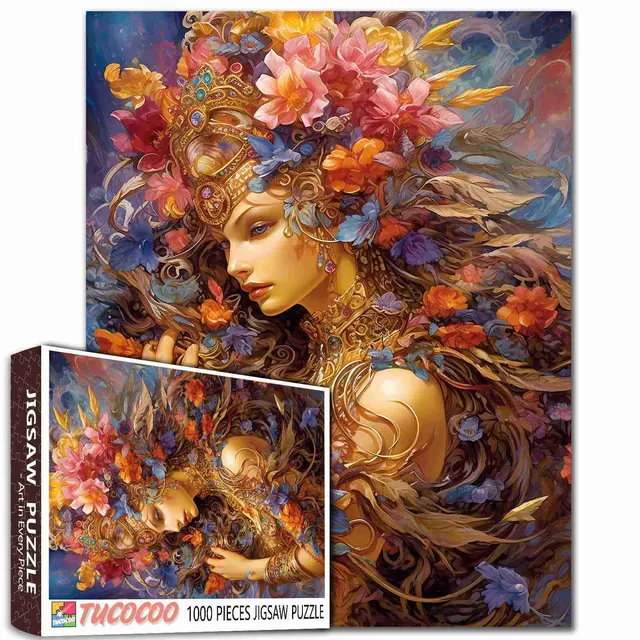 tucocoo-fairy-queen-puzzle-1000-teile-fee-fantasy image 1