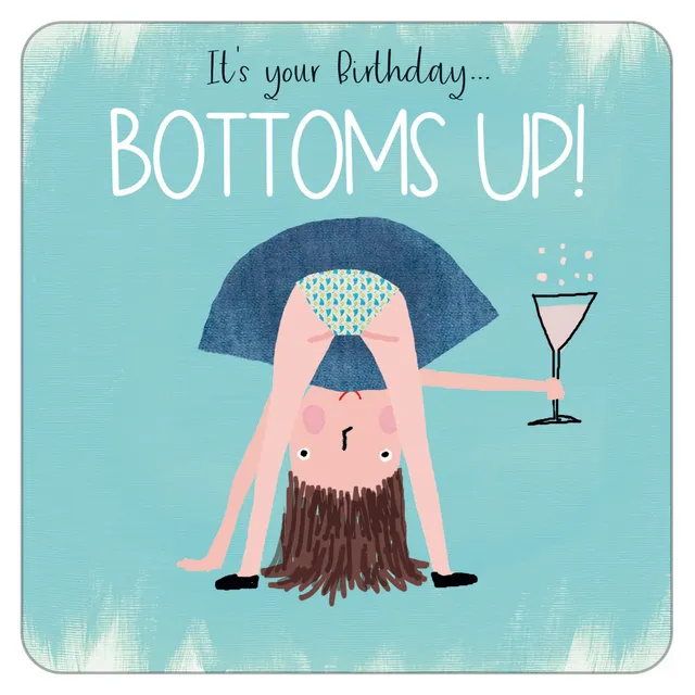 otter-house-bottom-s-up-geburtstagskarte-wein-humor image 1