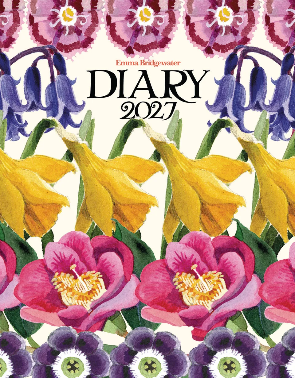 otter-house-emma-bridgewater-flowers-deluxe-diary-2027 image 1