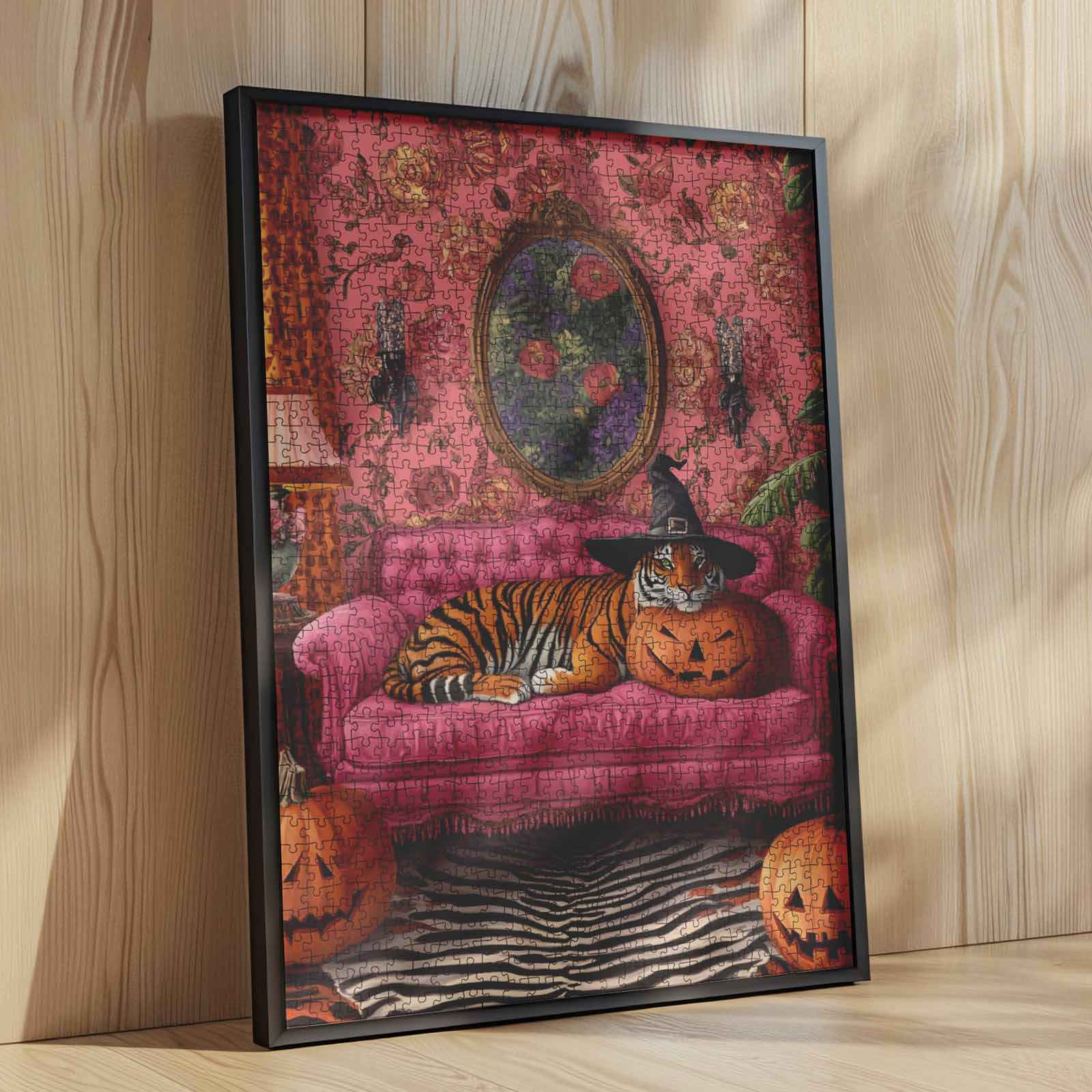 tucocoo-halloween-tiger-jigsaw-puzzle-1000-teile-sofa image 4