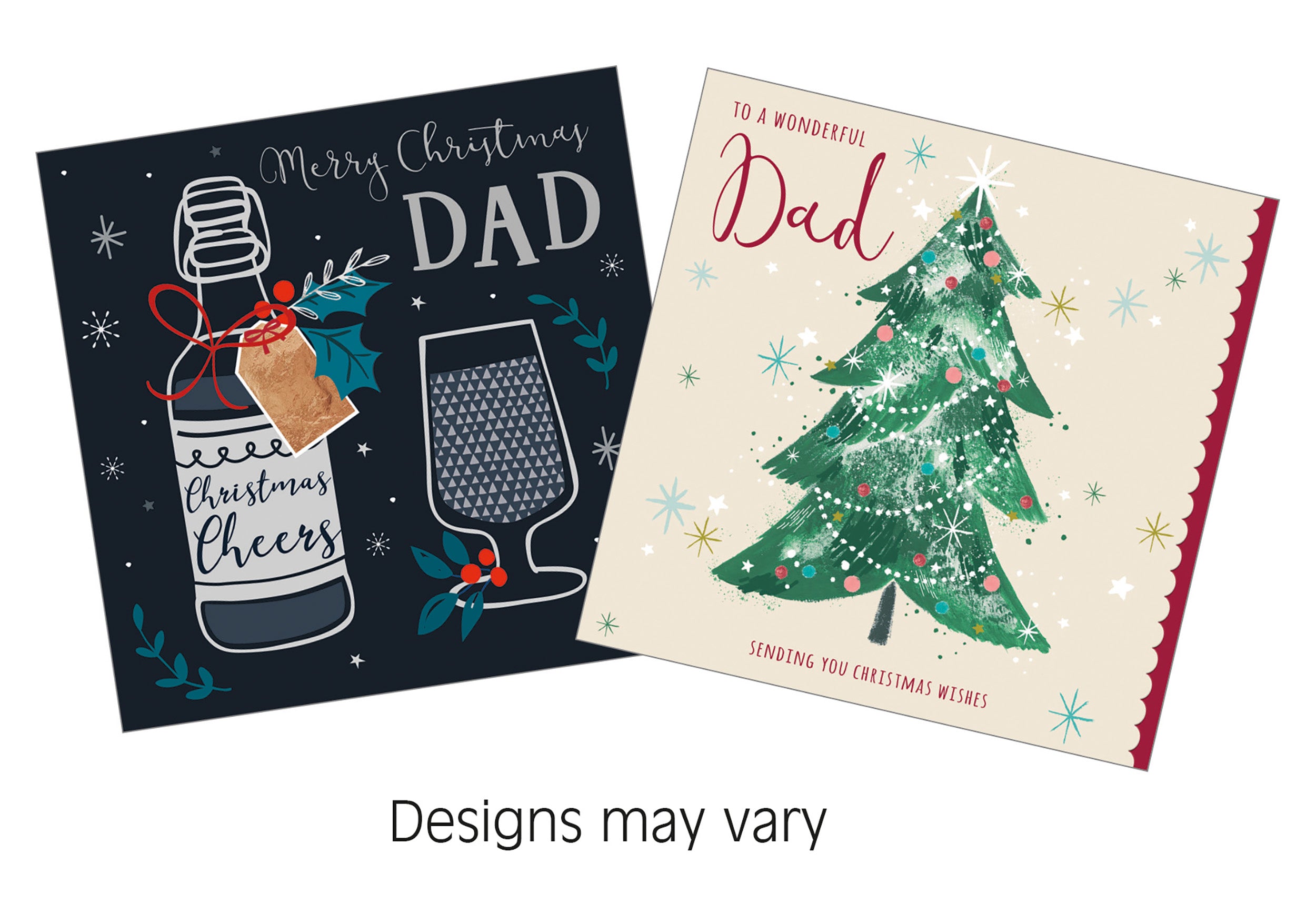 otter-house-christmas-dad-weihnachtskarte-einzeln image 1