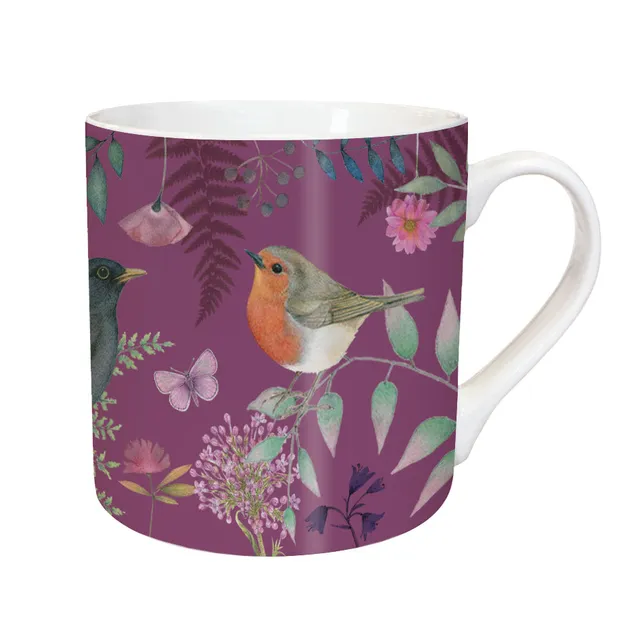 otter-house-vintage-garden-robin-tarka-tasse-290ml image 1