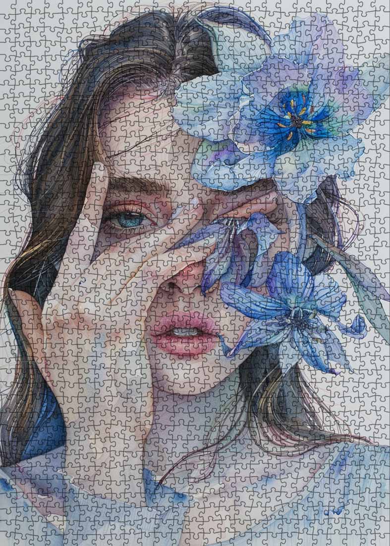 tucocoo-floral-secrets-unveiled-puzzle-1000-teile-portrait image 2