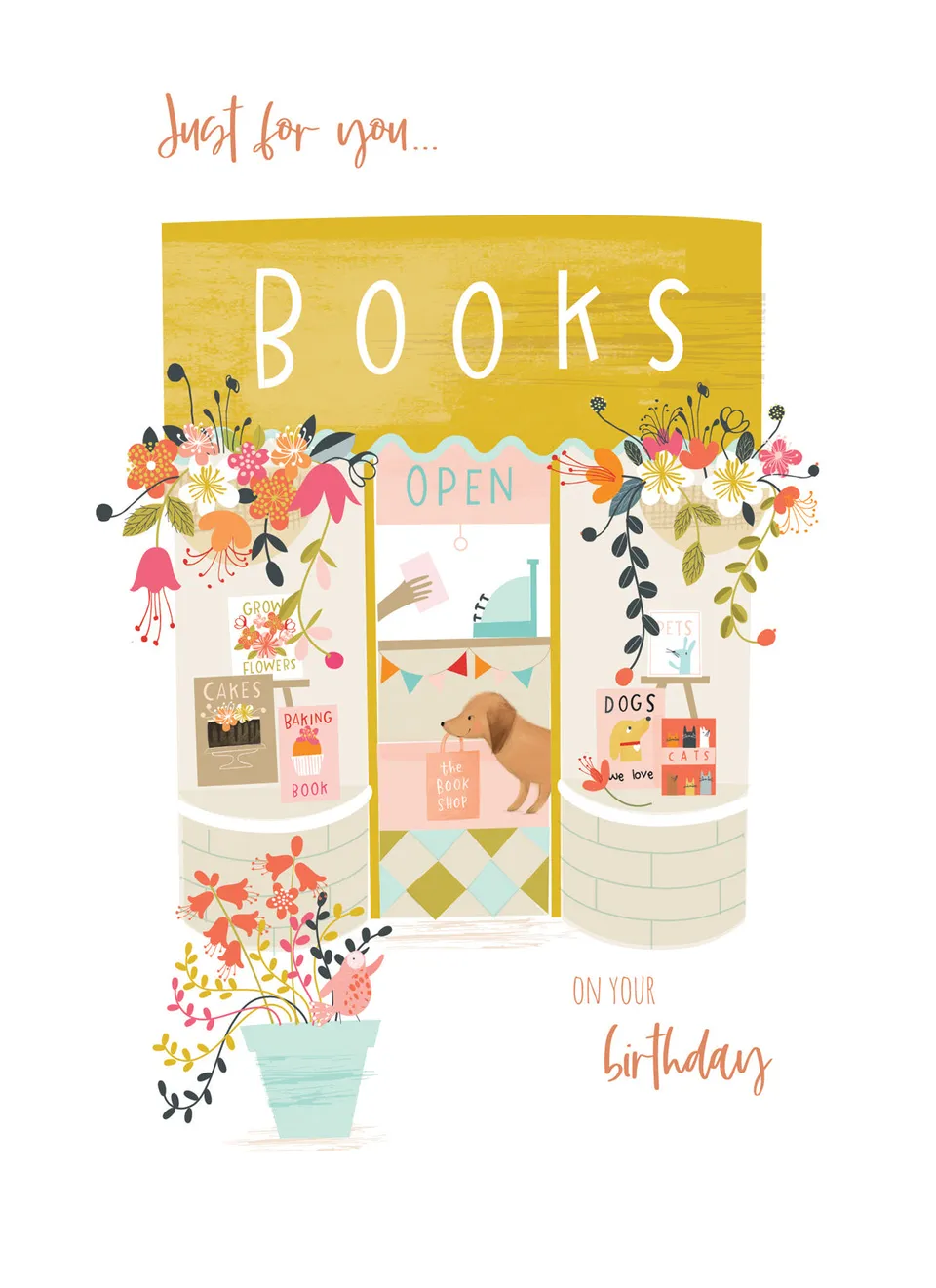 otter-house-olive-wilma-gru-karte-bookshop-dackel image 1