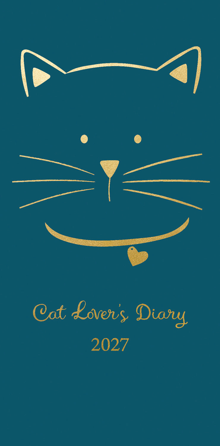 otter-house-cat-lover-slim-diary-2027-terminkalender-katze image 1