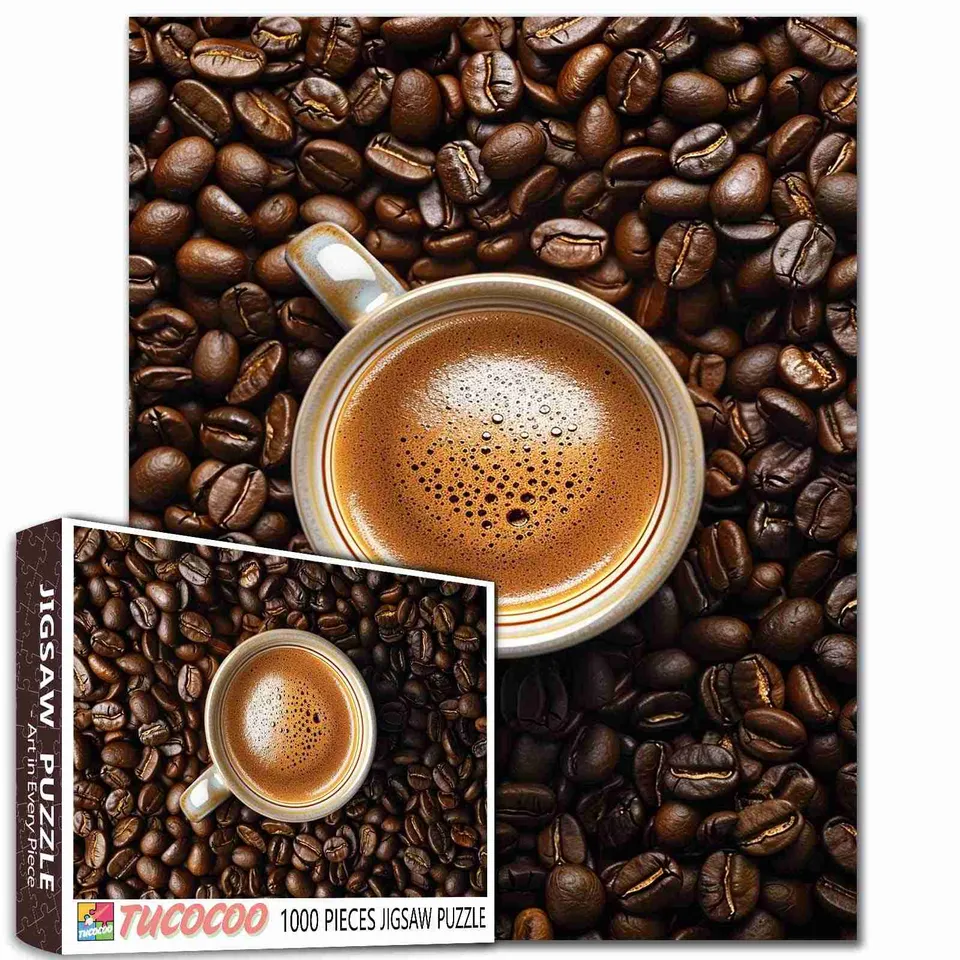 tucocoo-espresso-and-coffee-beans-puzzle-1000-teile-kaffee image 1