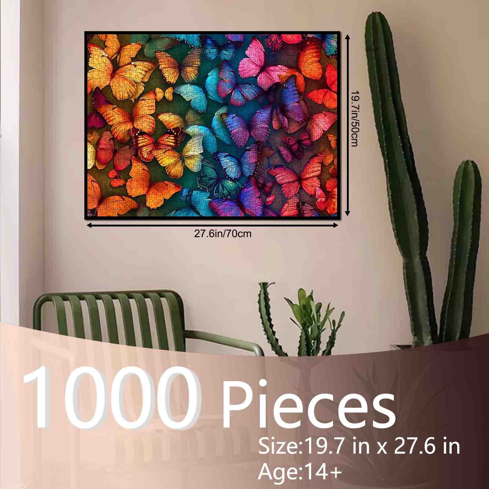 tucocoo-rainbow-butterflies-puzzle-1000-teile-schmetterlinge image 5