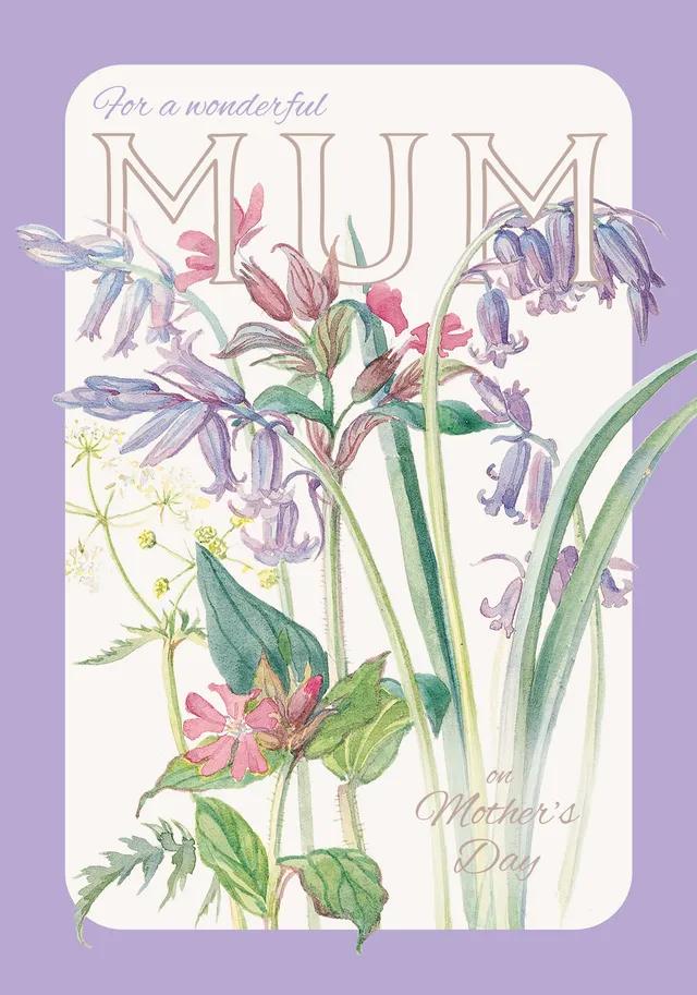otter-house-edith-holden-wild-hyacinth-muttertagskarte image 1