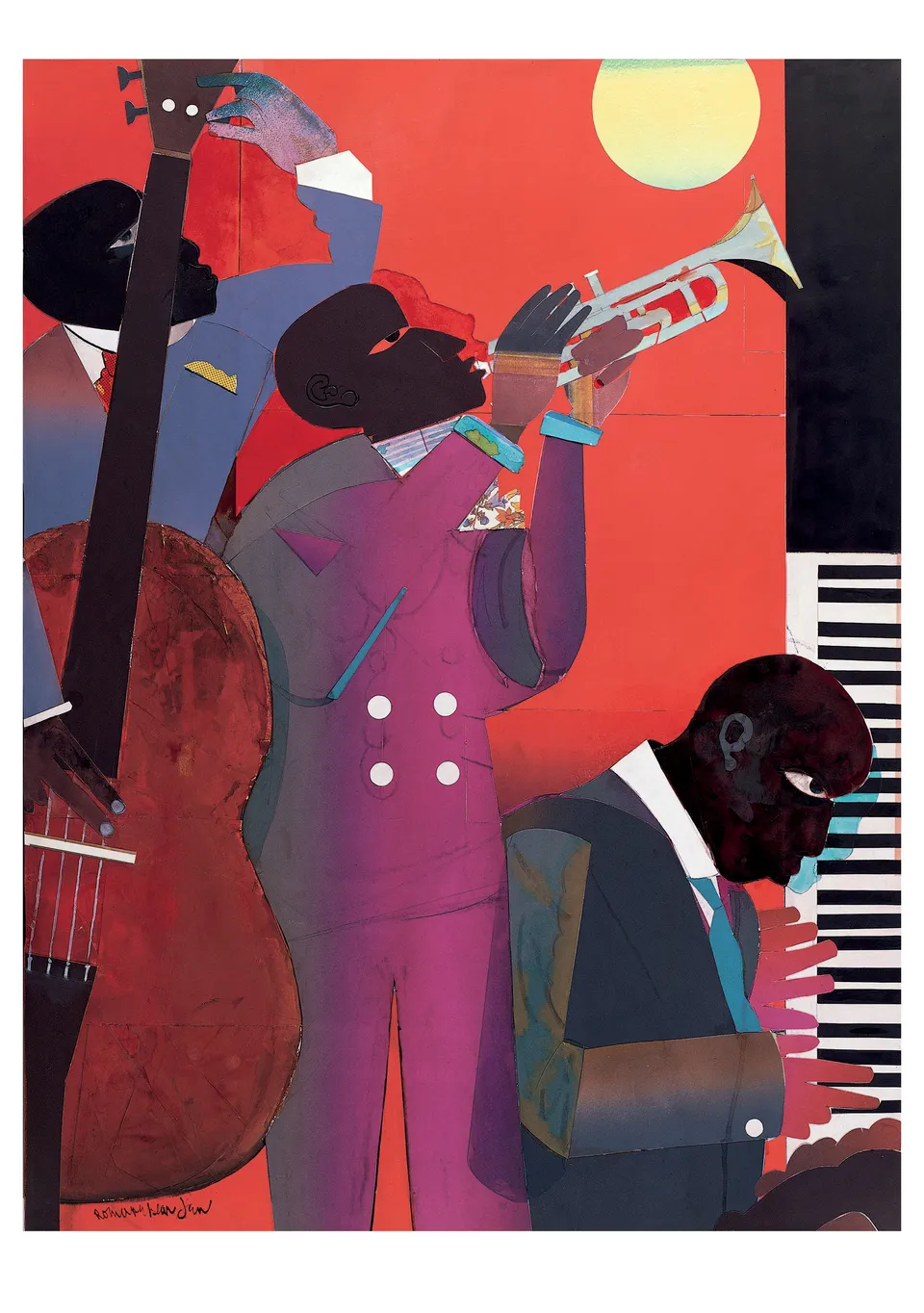 pomegranate-romare-bearden-up-at-minton-s-geburtstagskarte-kunstmotiv image 1