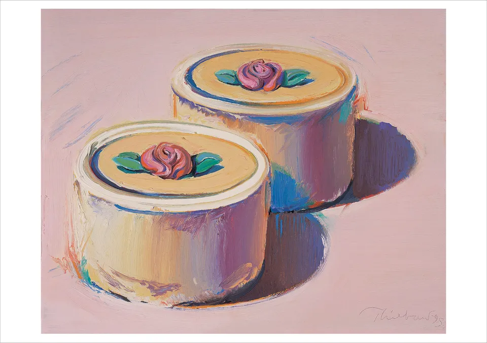 pomegranate-birthday-cards-wayne-thiebaud-rosebud-cakes-karte image 1