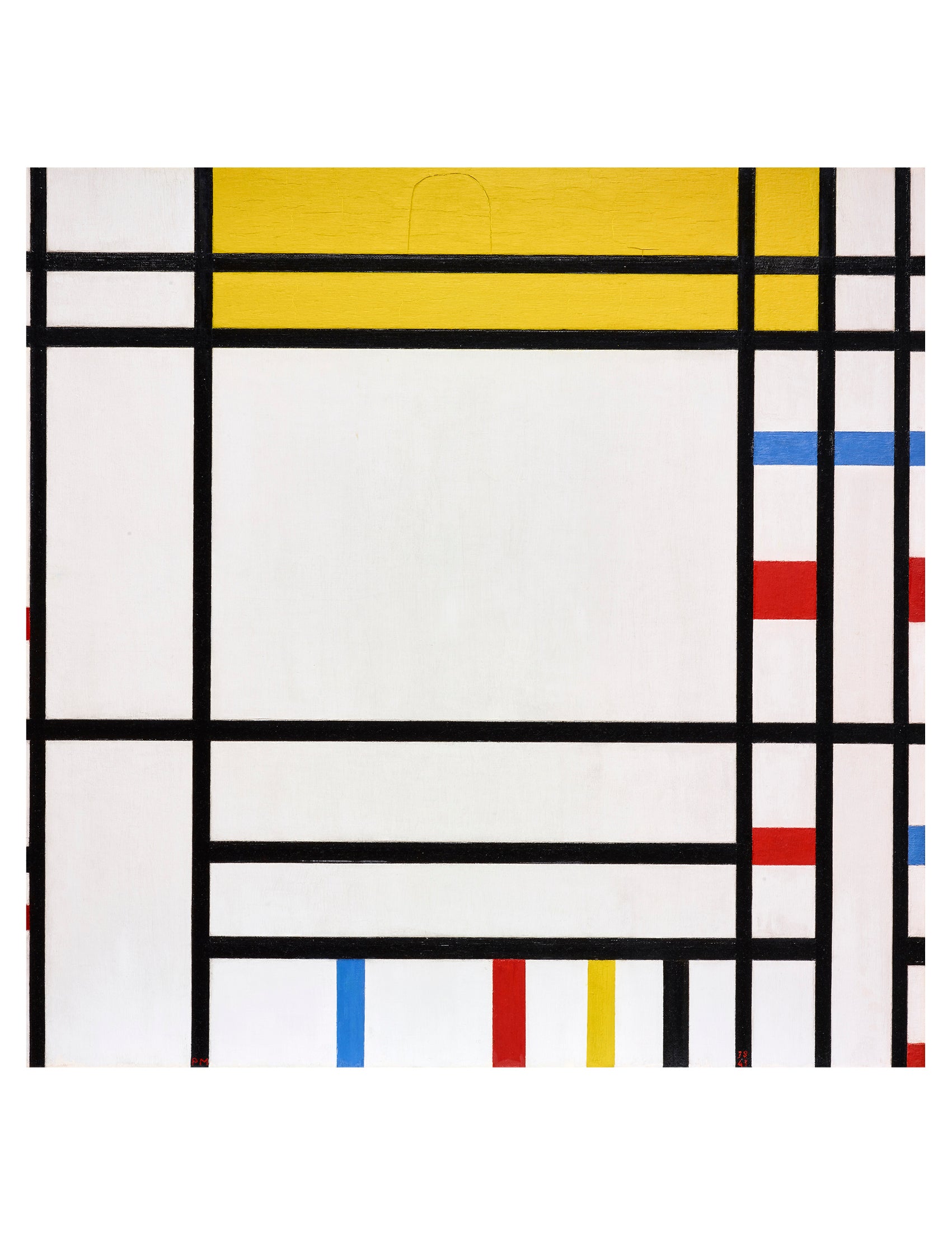 pomegranate-piet-mondrian-gru-kartenset-mit-box-broadway-boogie image 4