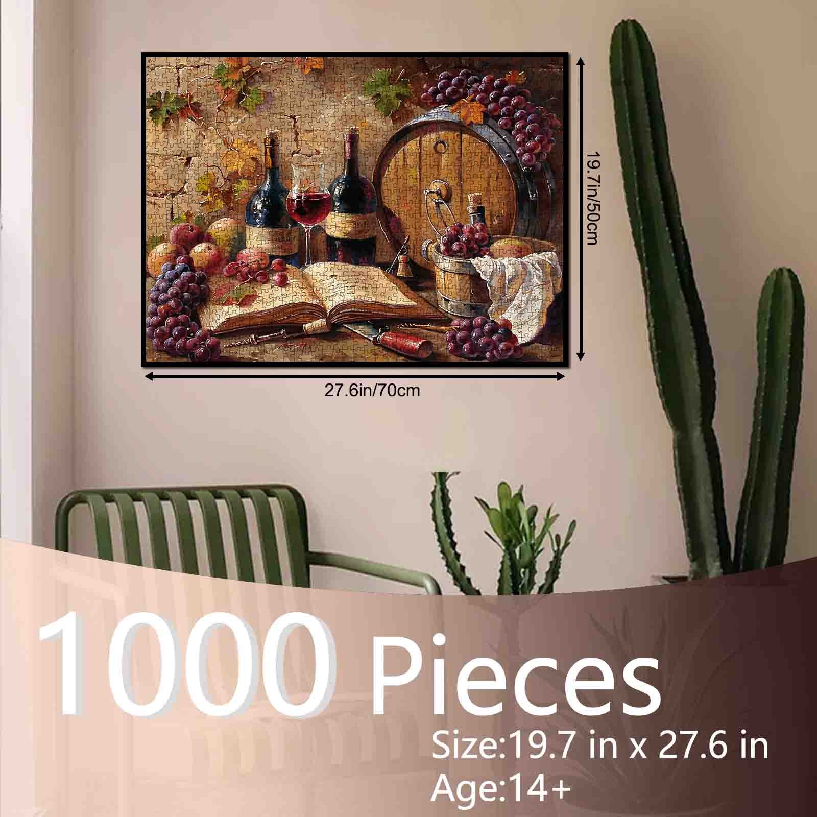 tucocoo-vintage-wine-cellar-still-life-puzzle-1000-teile-weinkeller image 5